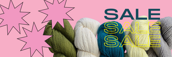 SALE** on select Yarns and Notions