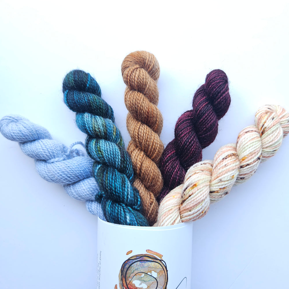 Campfiber Yarns | Set of 5 Minis