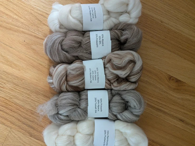 Chaotic Fibres | Luxury Blend Sampler 5x50g