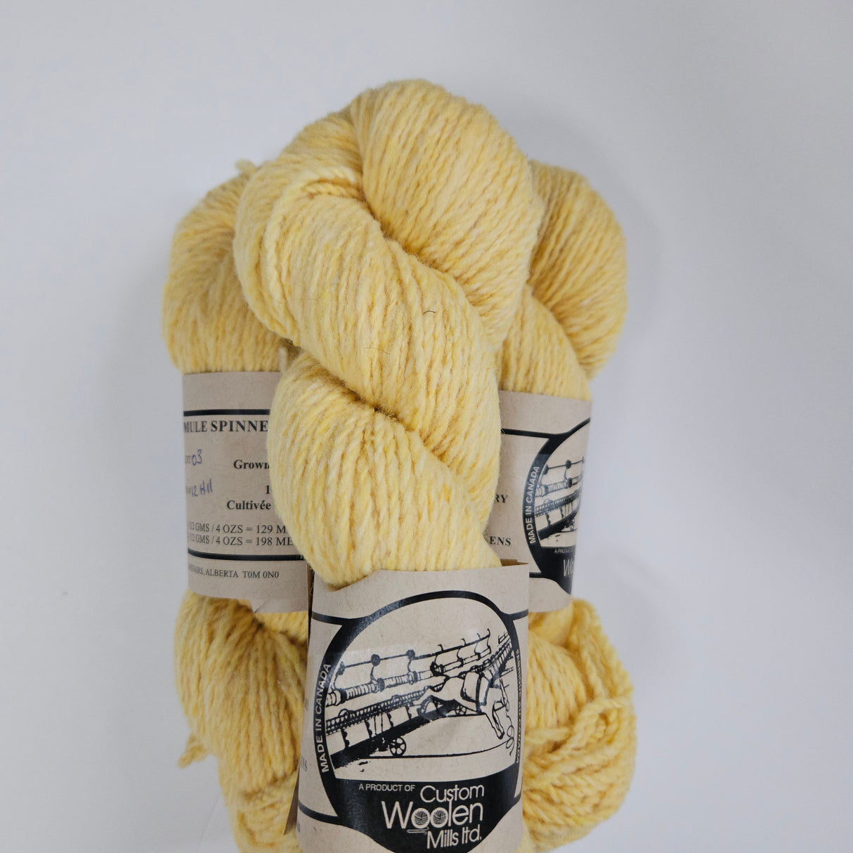 Custom Woolen Mills | Mule Spinner 2 ply