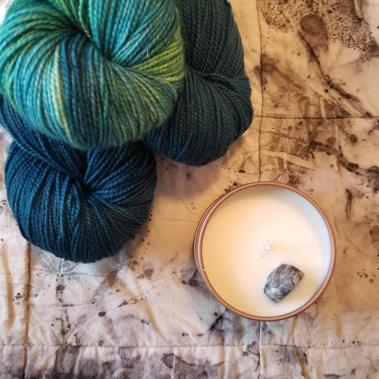 Wool & Waves Soy Candle | 4oz tin
