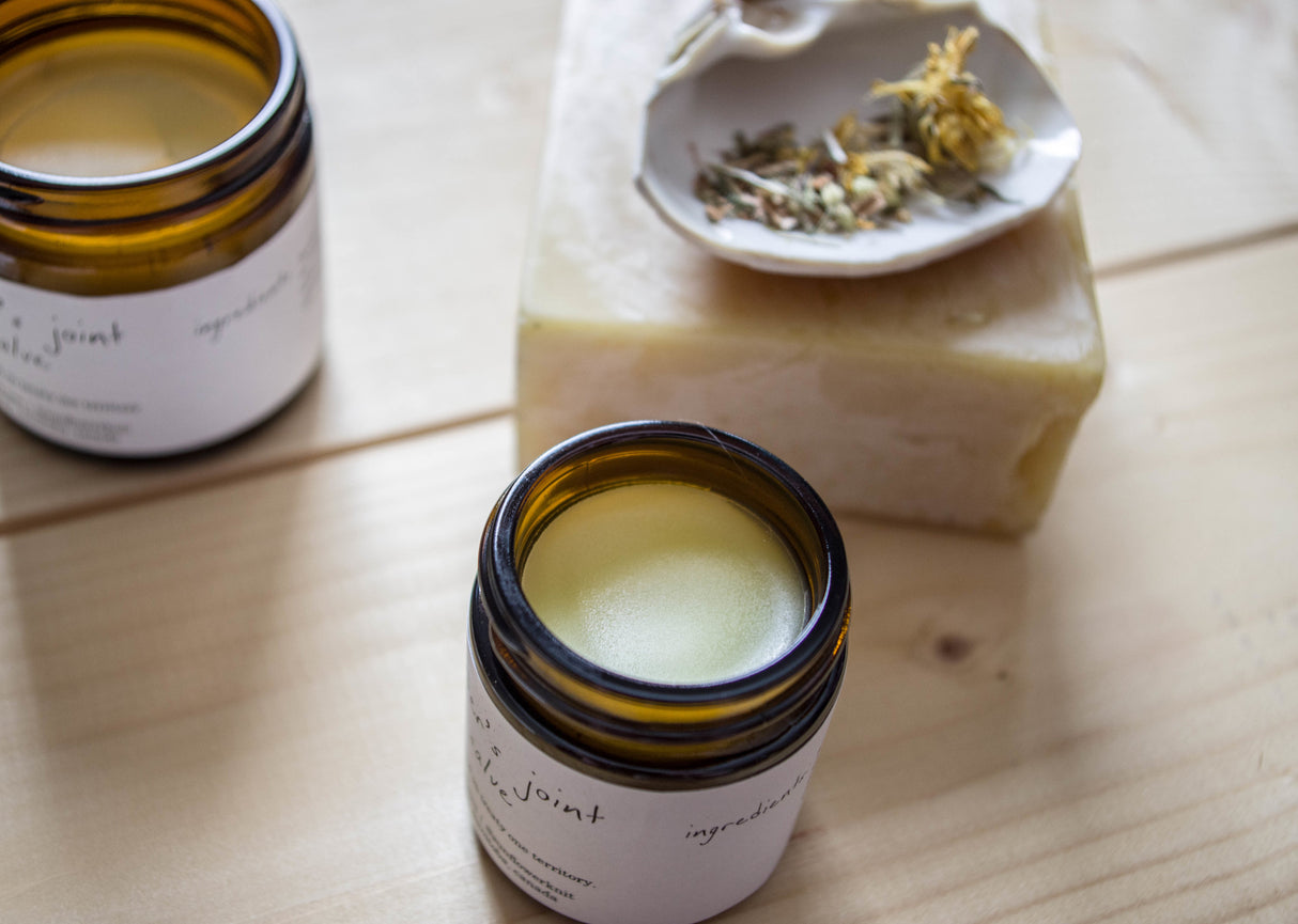 Sunflower Knit | Knitter's Joint Salve 50ml & Joint Body Butter 100 mL