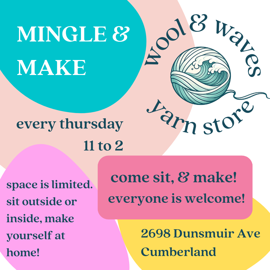 Mingle & Make at the shop!
