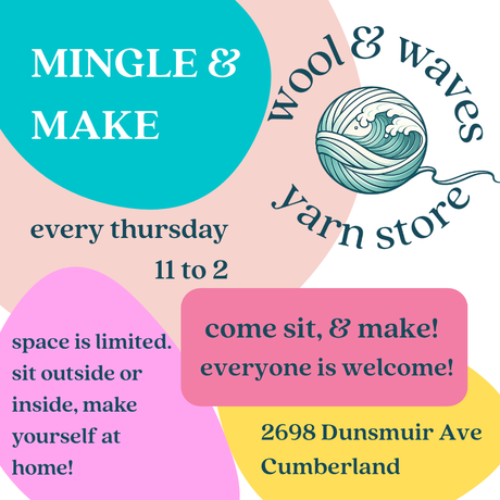 Mingle & Make at the shop!