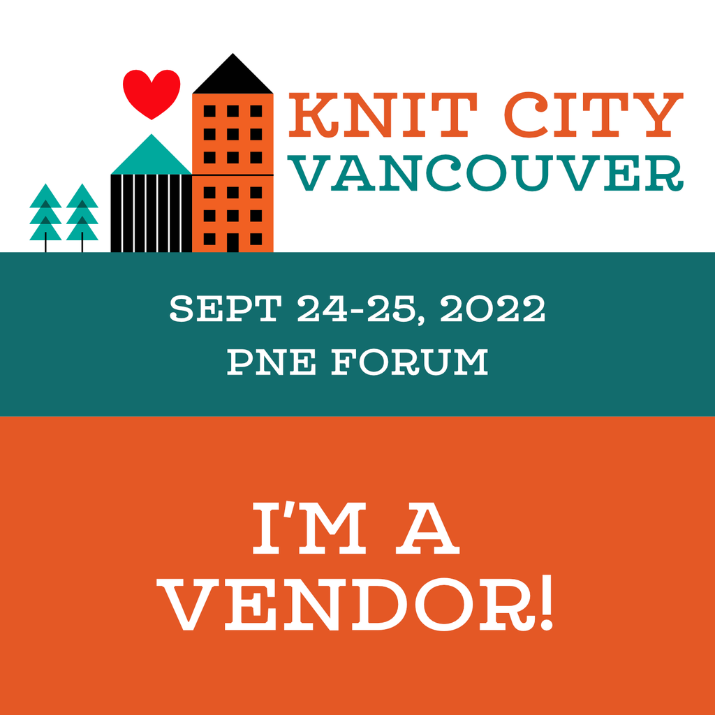 Sept 24 & 25 KNIT CITY 2022 here we come!
