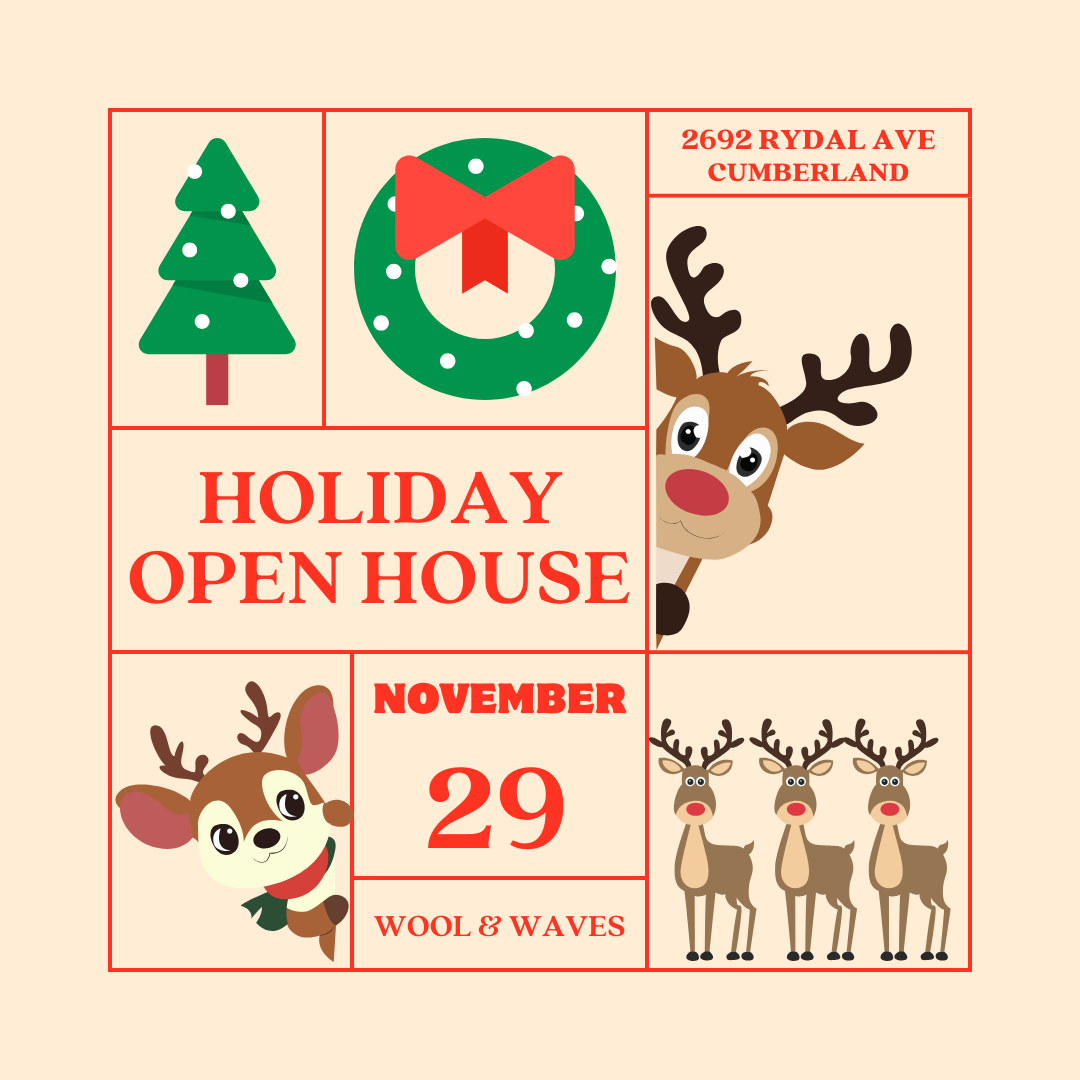 Holiday Open House | Saturday, Nov 29th from 10 am to 1 pm