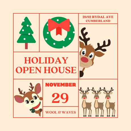 Holiday Open House | Saturday, Nov 29th from 10 am to 1 pm