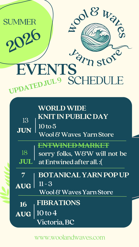 Summer 2026 Events Schedule