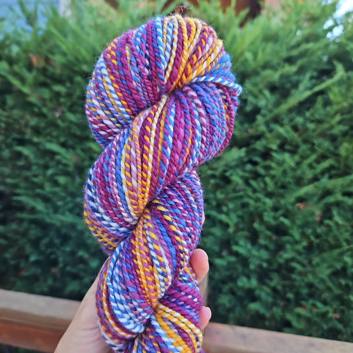 Ezri Spins A Yarn | Handspun | Worsted