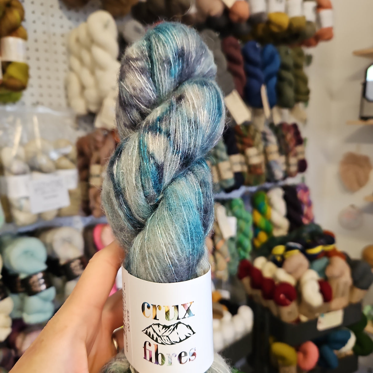 **SALE** Crux Fibres | Yak Fluff Lace