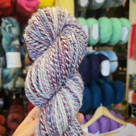 Ezri Spins A Yarn | Handspun | Aran