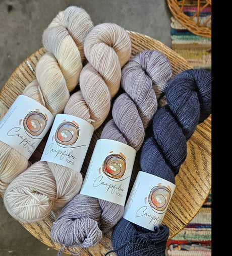 GEOGRADIENT MKAL | 4 Skein Kits