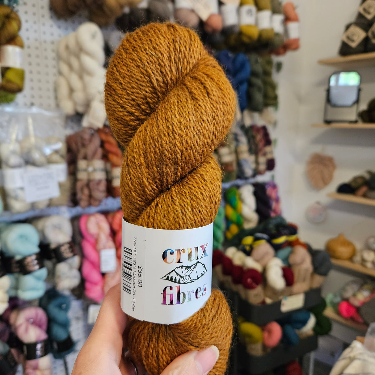 *SALE* Crux Fibres | 75% BFL/25% Masham DK