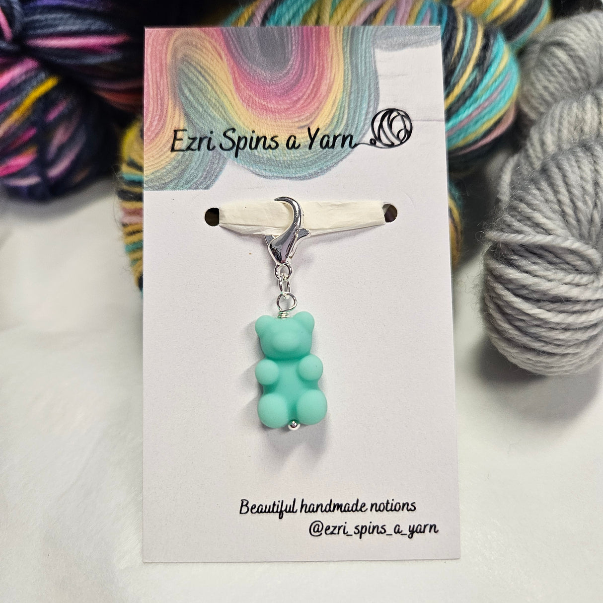 Ezri Spins a Yarn | Stitch Markers/Progress Keepers