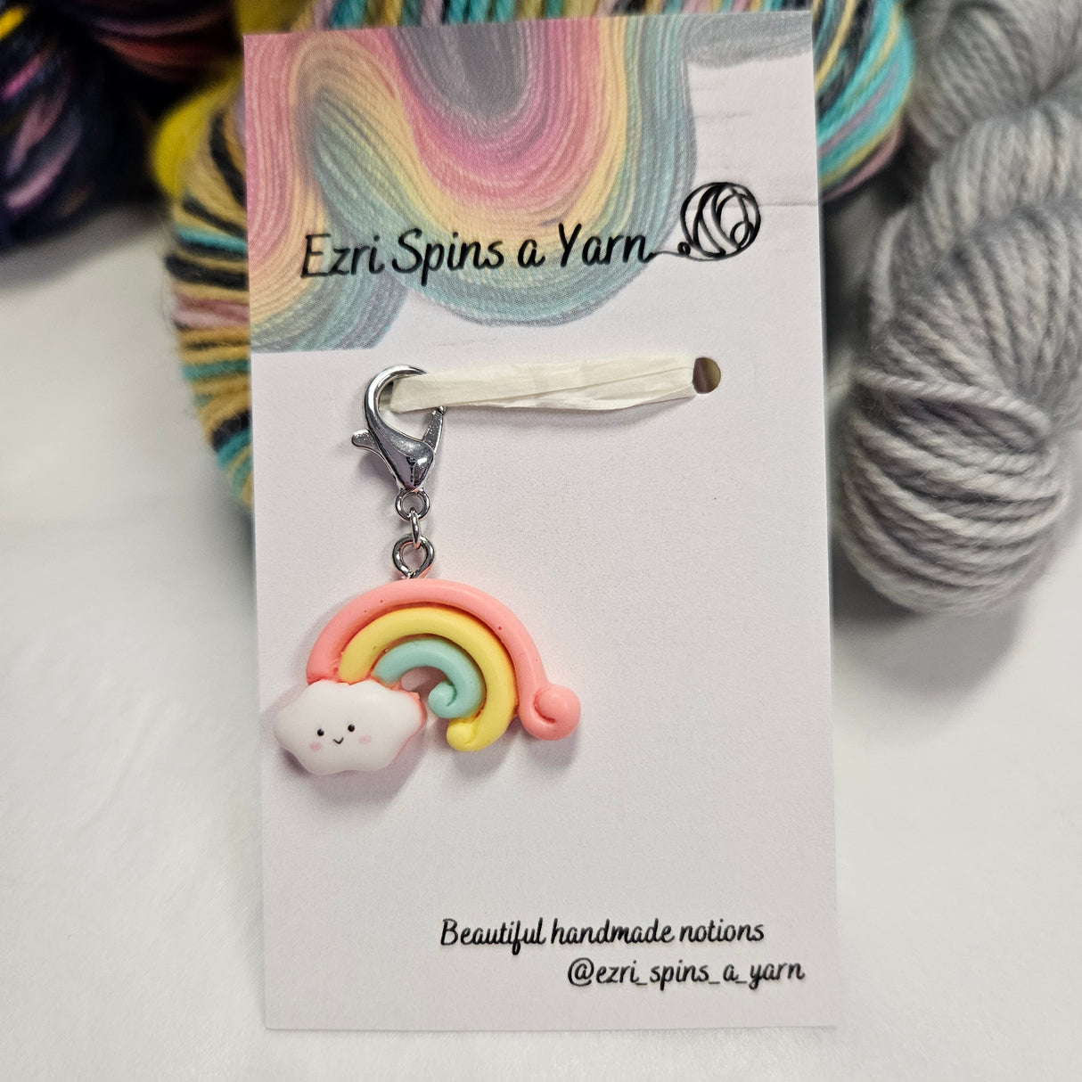 Ezri Spins a Yarn | Stitch Markers/Progress Keepers