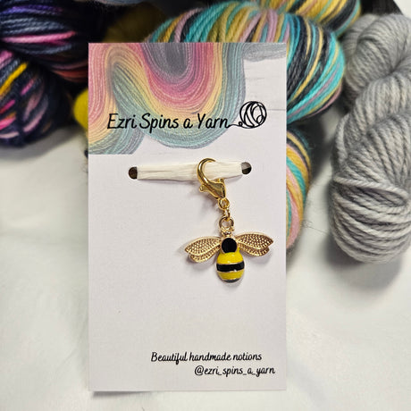 Ezri Spins a Yarn | Stitch Markers/Progress Keepers