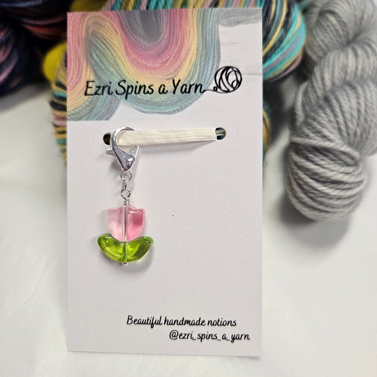 Ezri Spins a Yarn | Stitch Markers/Progress Keepers