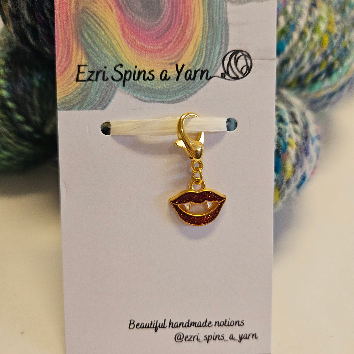 Ezri Spins a Yarn | Stitch Markers/Progress Keepers