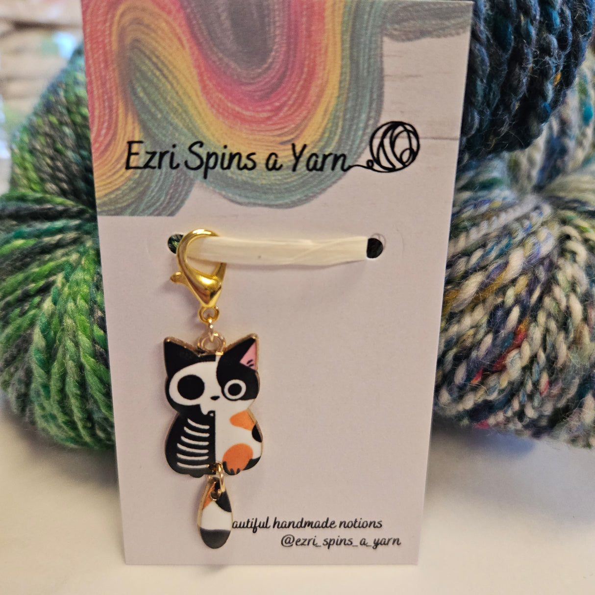 Ezri Spins a Yarn | Stitch Markers/Progress Keepers