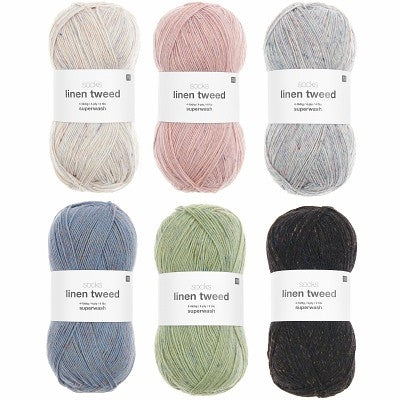 Rico Socks Linen Tweed