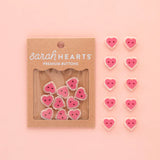 Sarah Hearts | Button Sets