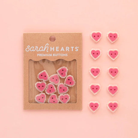 Sarah Hearts | Button Sets