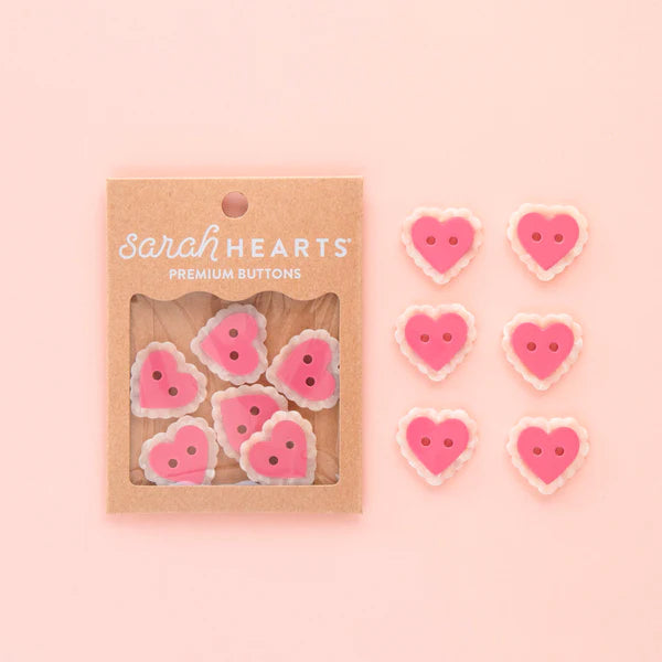 Sarah Hearts | Button Sets