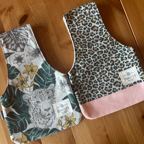Julie Asselin + Jesabelle B. | Leopard inspired yarn and bag collaboration