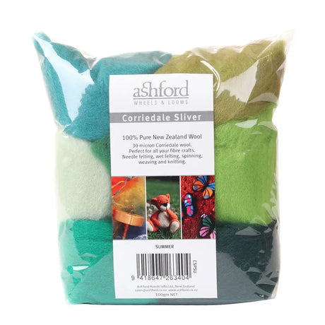 Ashford | Corriedale Fibre Colour Packs