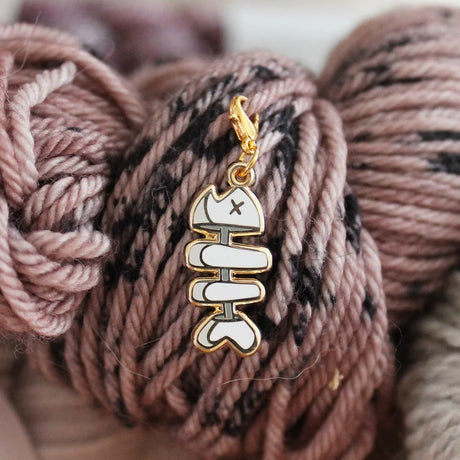 Twill & Print | Stitch Marker / Progress Keeper