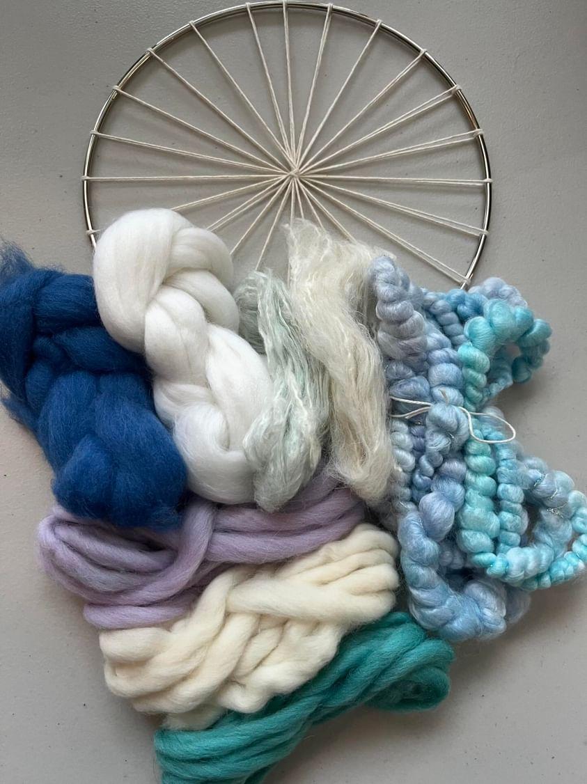 Simply Fibre by Nicole | Circular Weaving Kits | Medium 10"