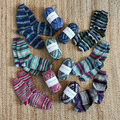 Arne & Carlos | 4 ply sock