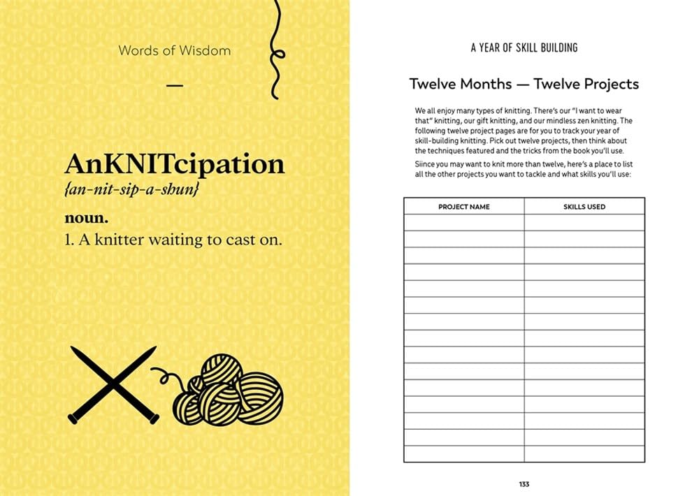 Patty Lyons' Knitting Bag of Tricks 'The Official Workbook'