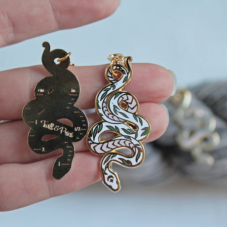 Twill & Print | Stitch Marker / Progress Keeper