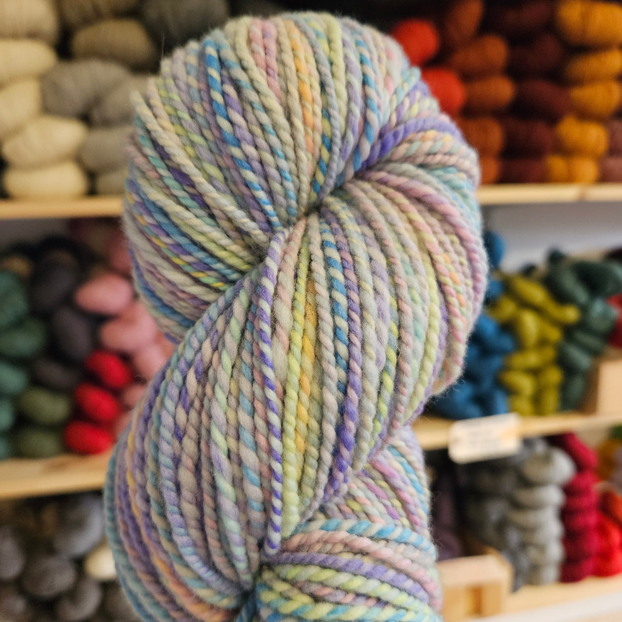 Ezri Spins A Yarn | Handspun | Aran