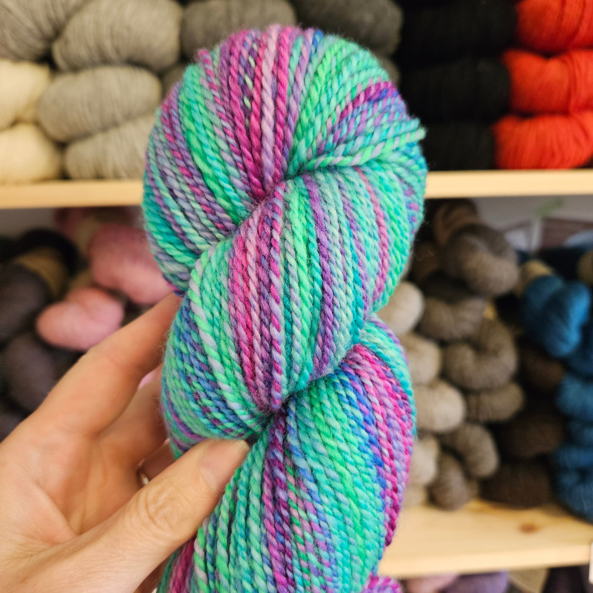 Ezri Spins A Yarn | Handspun | Worsted