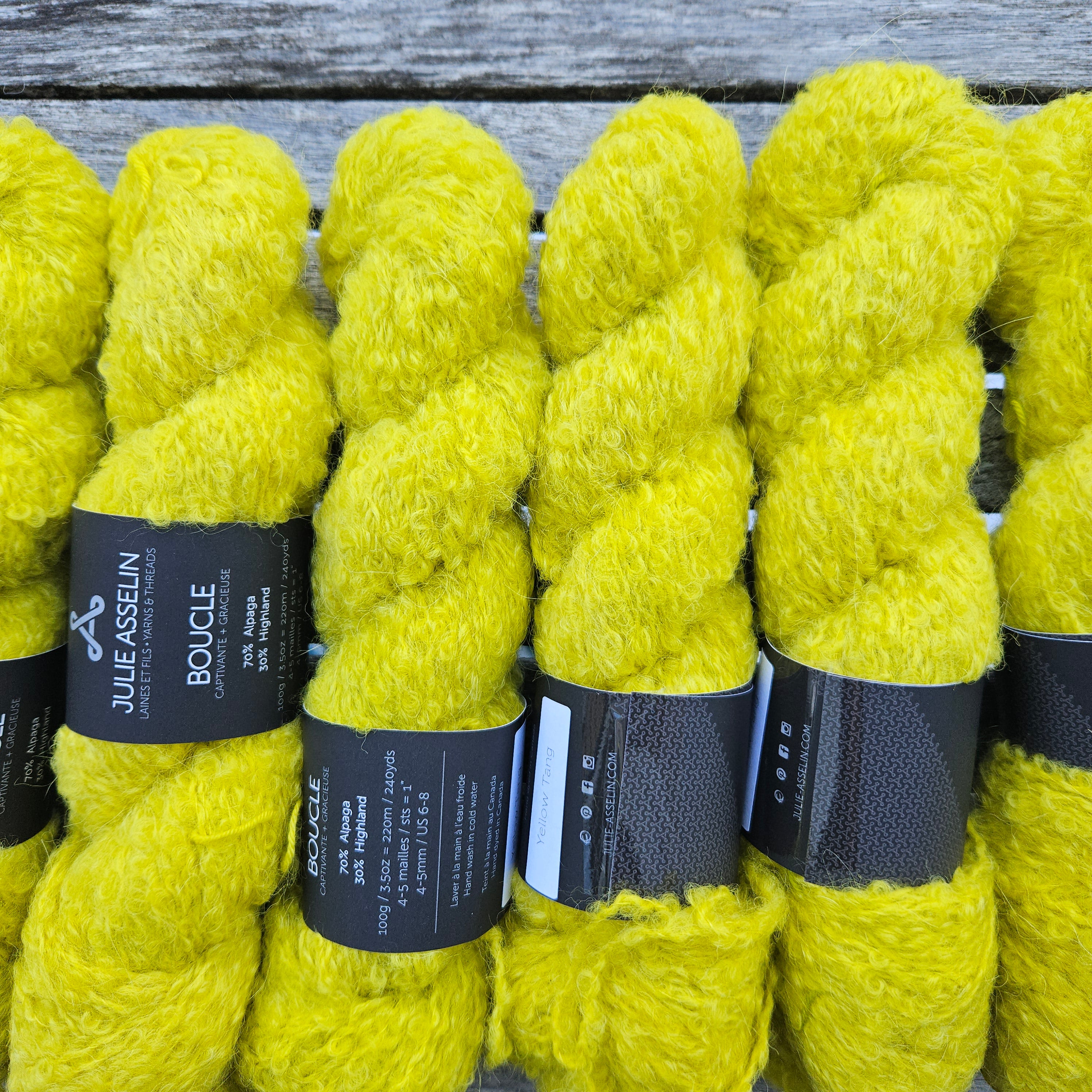 Julie Asselin | Boucle – Wool and Waves Yarn Store