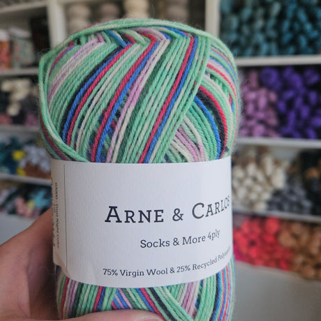 Arne & Carlos | 4 ply sock