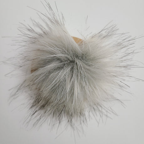 **SALE** Yarnboler | SMALL 3" Faux Fur Pom Poms (snap on)