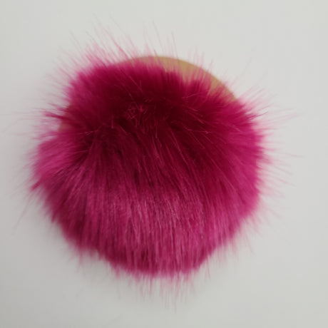 **SALE** Yarnboler | SMALL 3" Faux Fur Pom Poms (snap on)