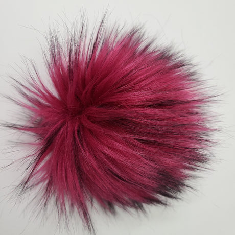 **SALE** Yarnboler | LARGE 5" Faux Fur Pom Poms (snap on)