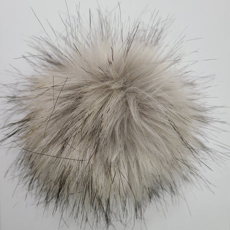 **SALE** Yarnboler | LARGE 5" Faux Fur Pom Poms (snap on)