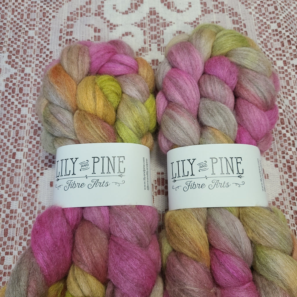 Lily & Pine  Merino/Yak/Silk Combed Top