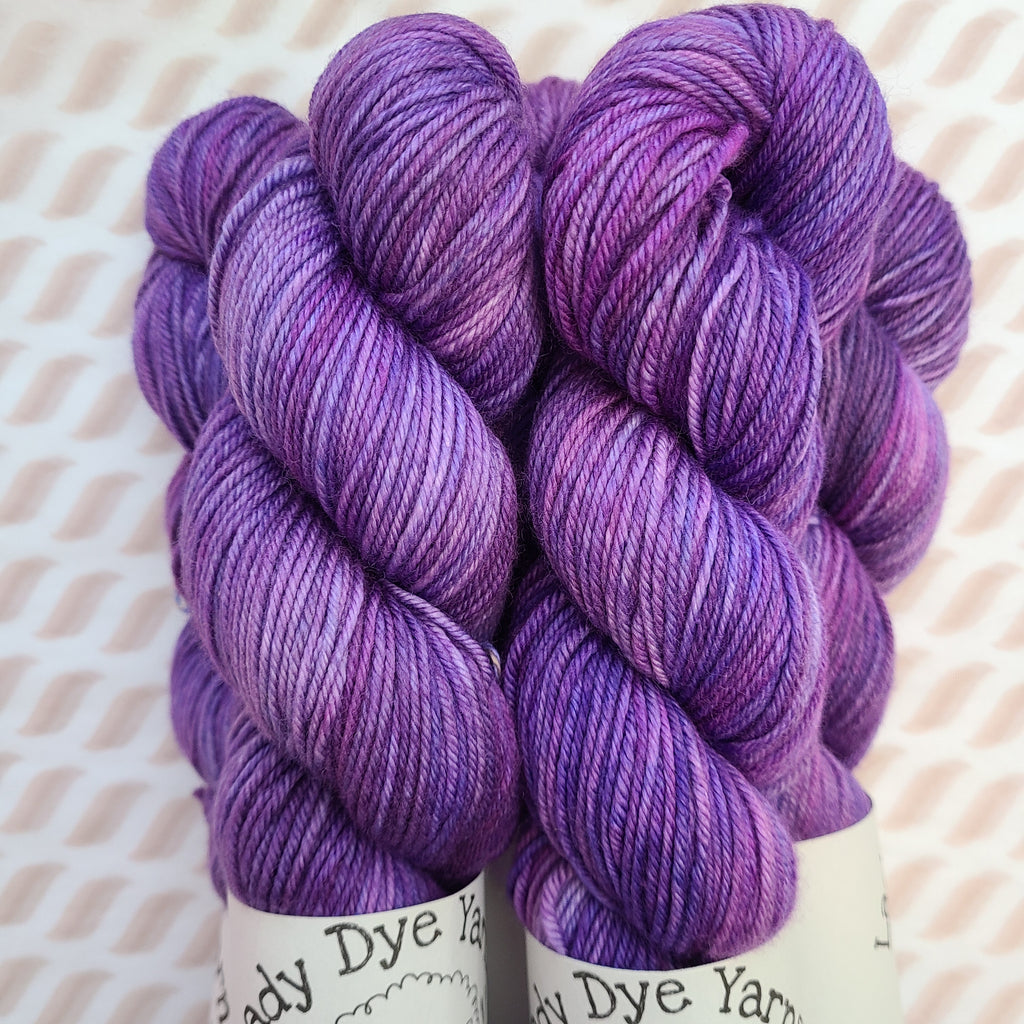 Alpaca Novelty Yarn Hand Dyed Royal Purple -  Canada