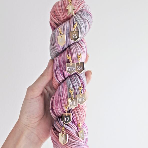 Twill & Print | Knitter's Helpers Stitch Markers