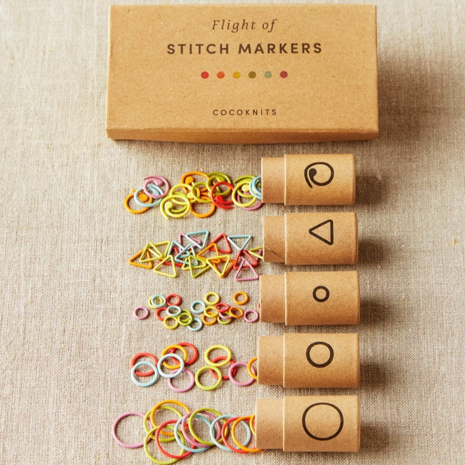Cocoknits | Flight of Stitch Markers