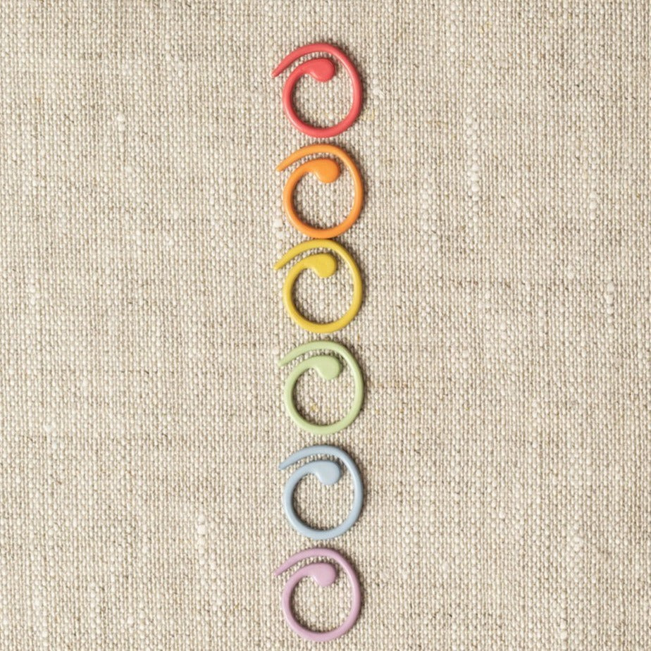 Cocoknits | Colourful Split Ring Stitch Markers