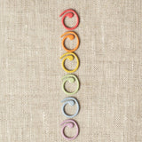 Cocoknits | Colourful Split Ring Stitch Markers