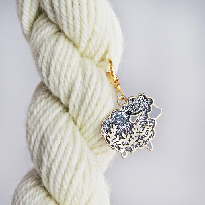 Twill & Print | Stitch Marker / Progress Keeper