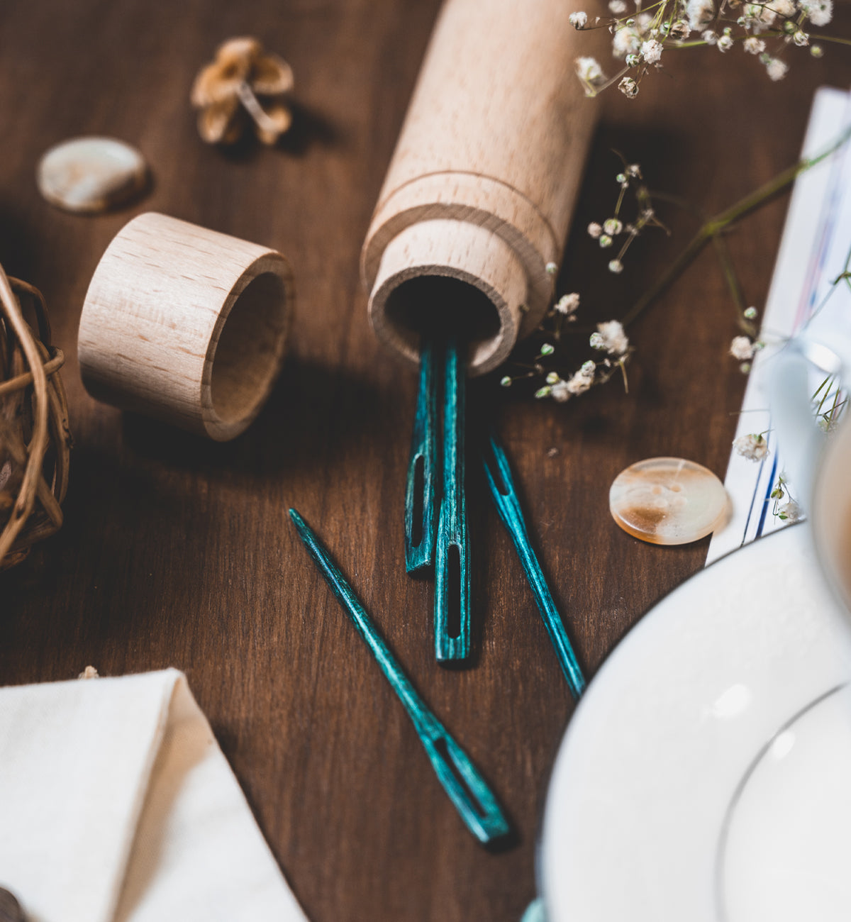 Mindful Collection | Teal Darning Needles